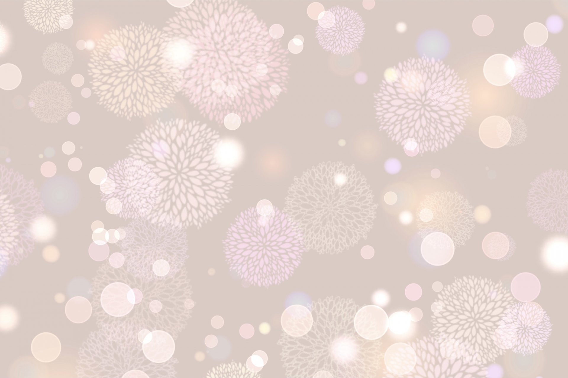 淡いベージュの背景にやわらかい光の模様が広がる落ち着いた雰囲気の画像